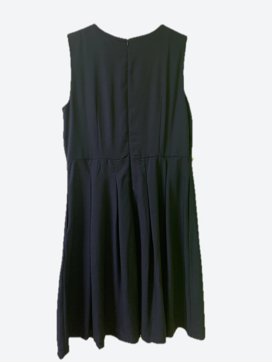 SUZY Women's Sleeveless V-Neck Dress - Navy - Size L - photo 3
