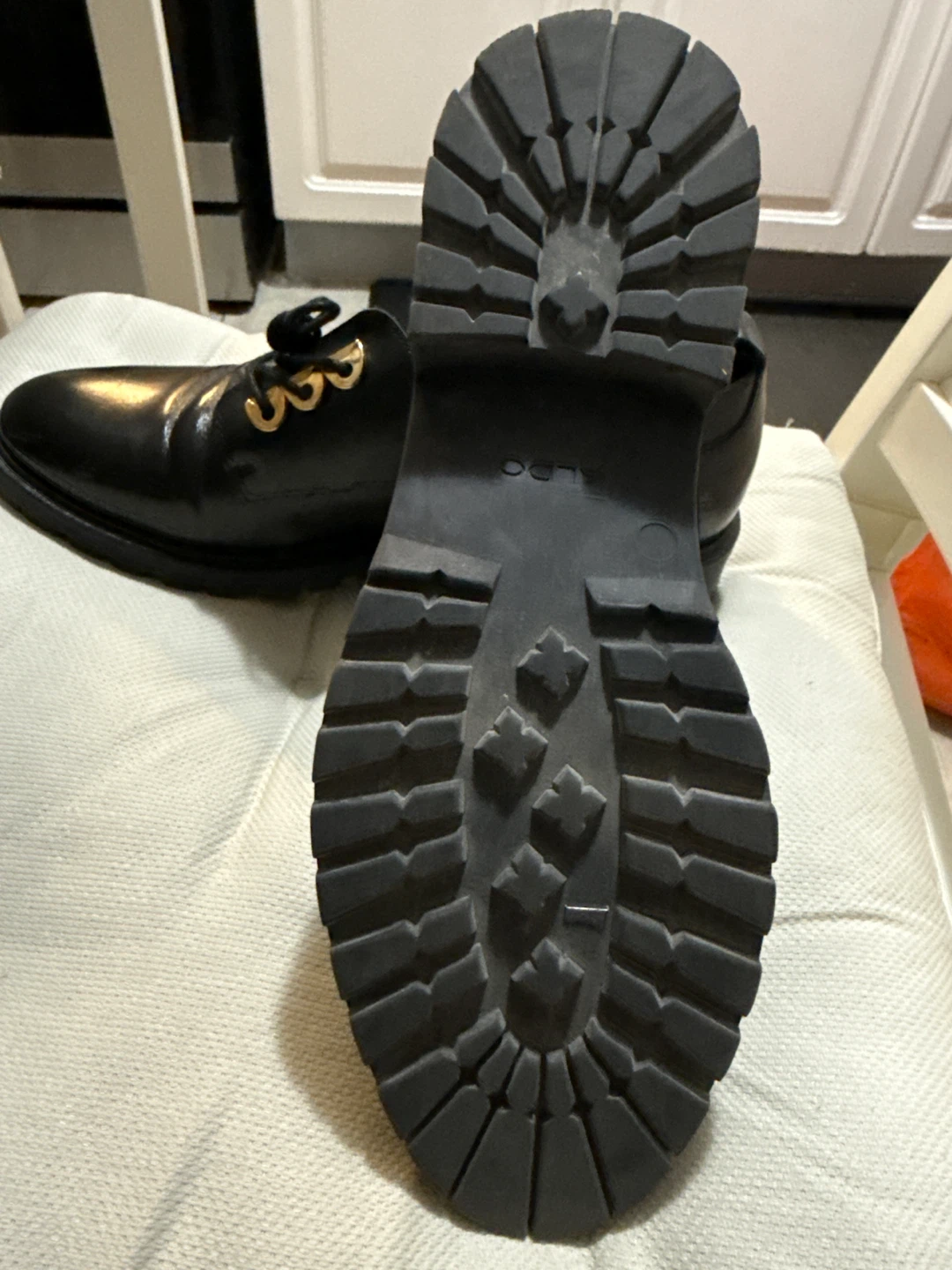 ALDO Black Leather Lace-Up Oxford Shoes size 9US - photo 3