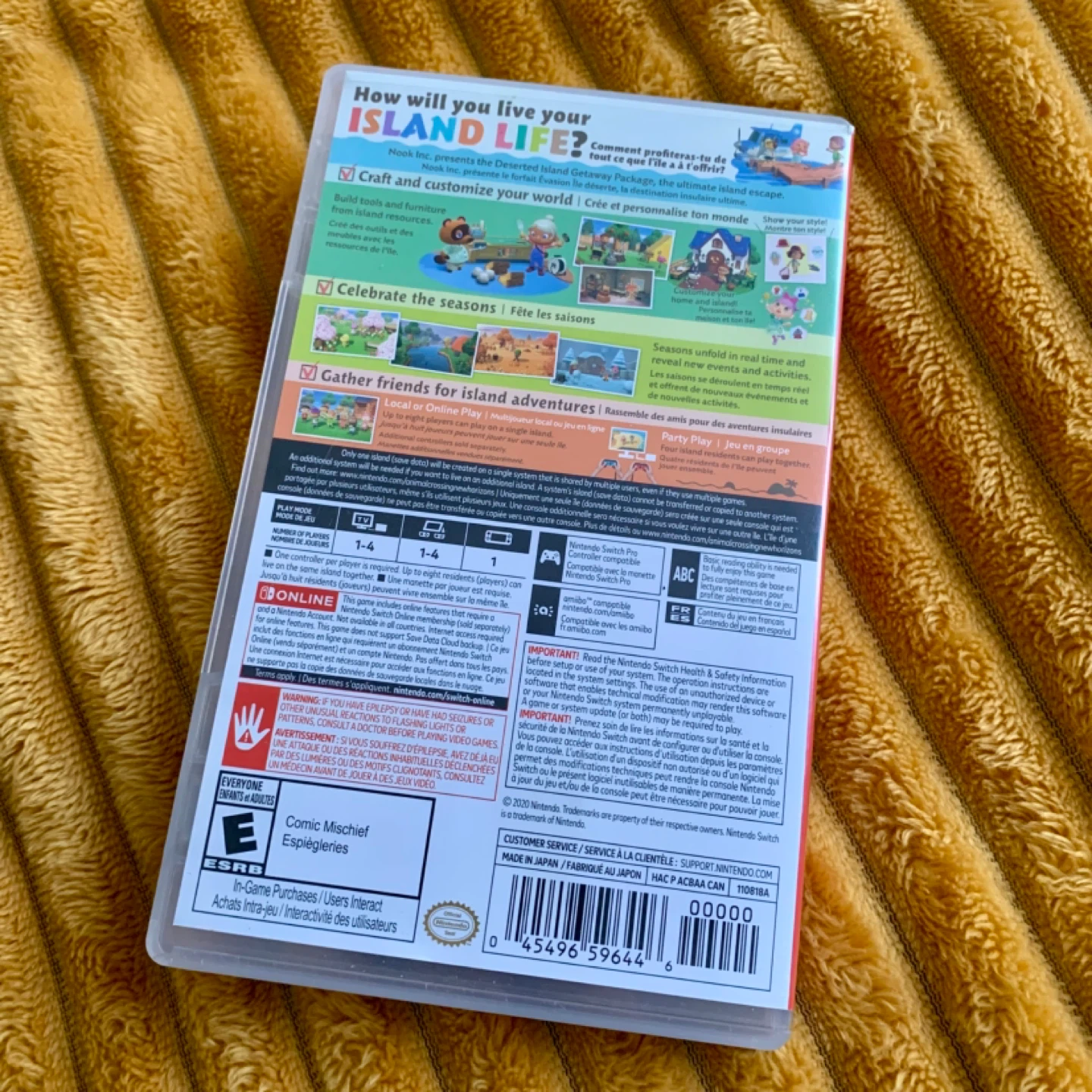 Nintendo Switch Animal Crossing: New Horizons Game - photo 3