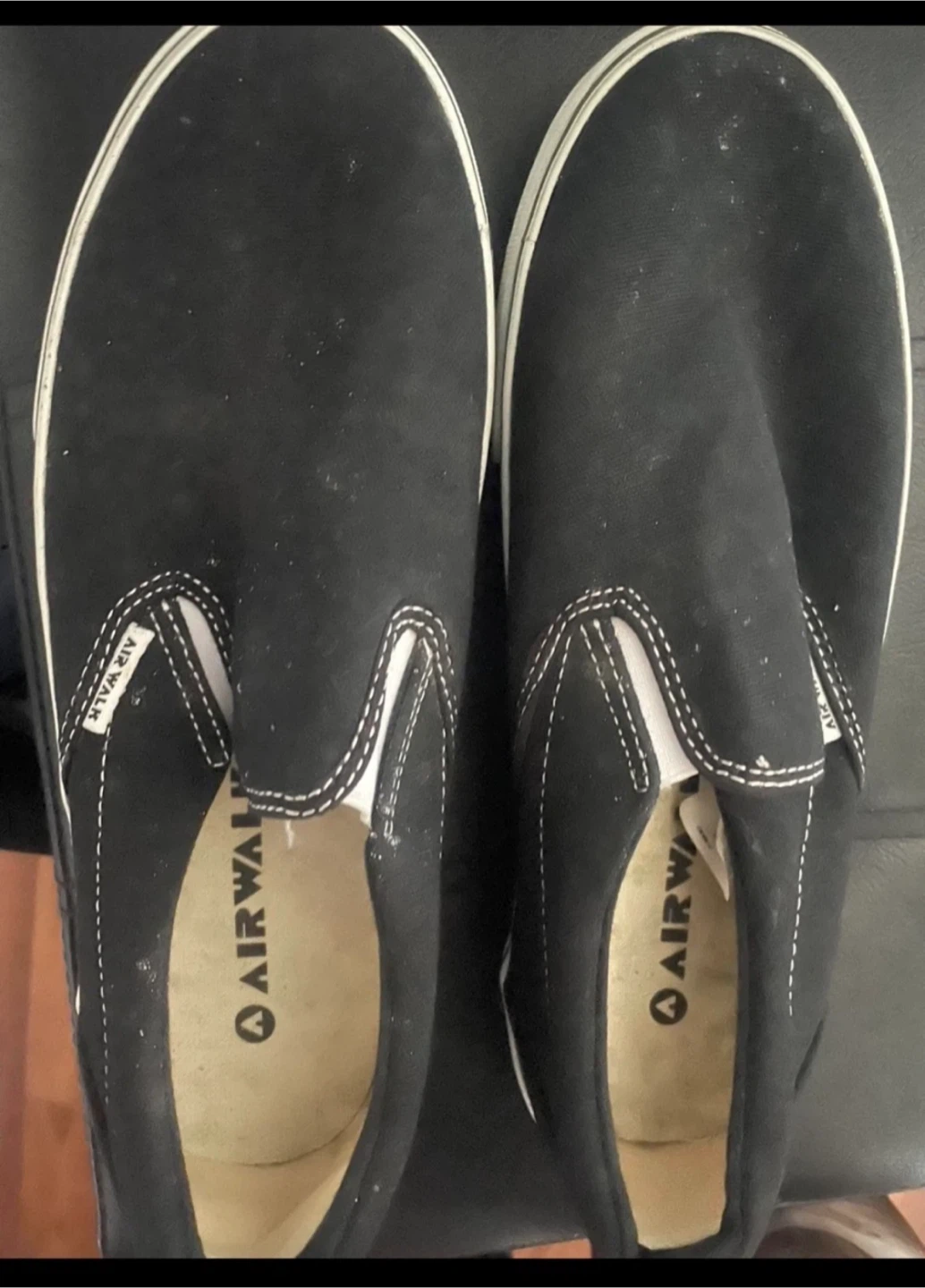 Airwalk Black Slip-On Shoes