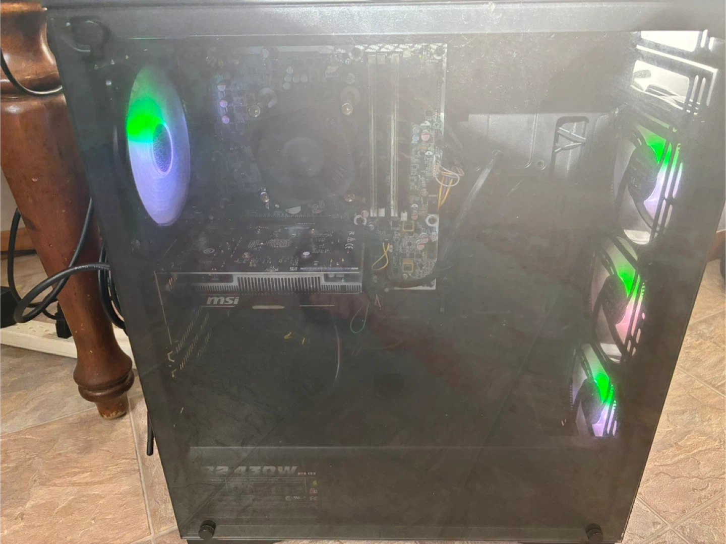 Gaming PC Tower with RGB Fans - photo 2