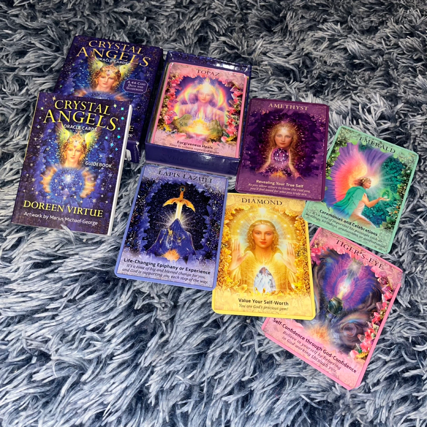 Crystal Angels Oracle Cards by Doreen Virtue - photo 2