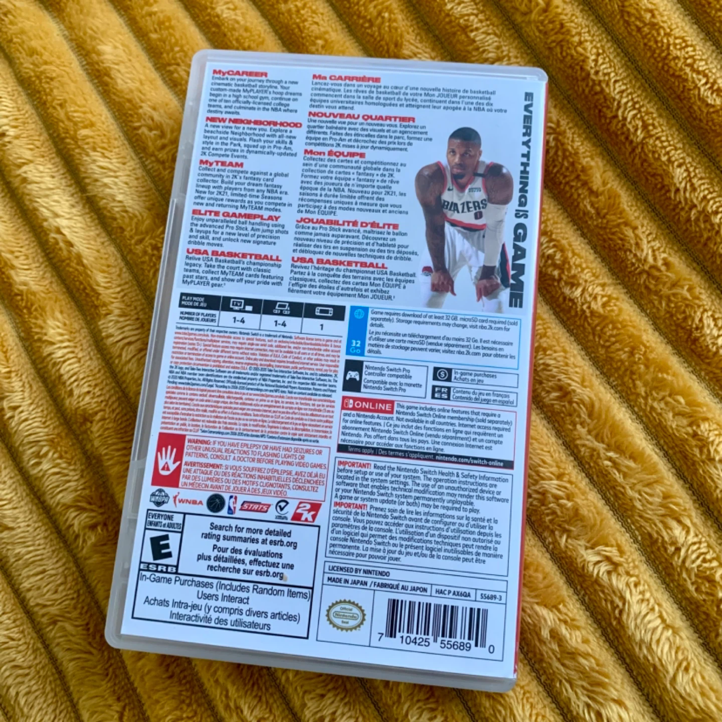 Nintendo Switch NBA 2K21 Game - photo 3