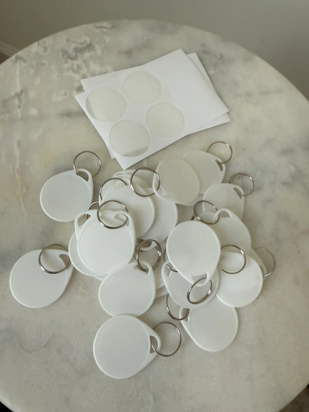 Key Tags w/ key rings and labels - photo 2