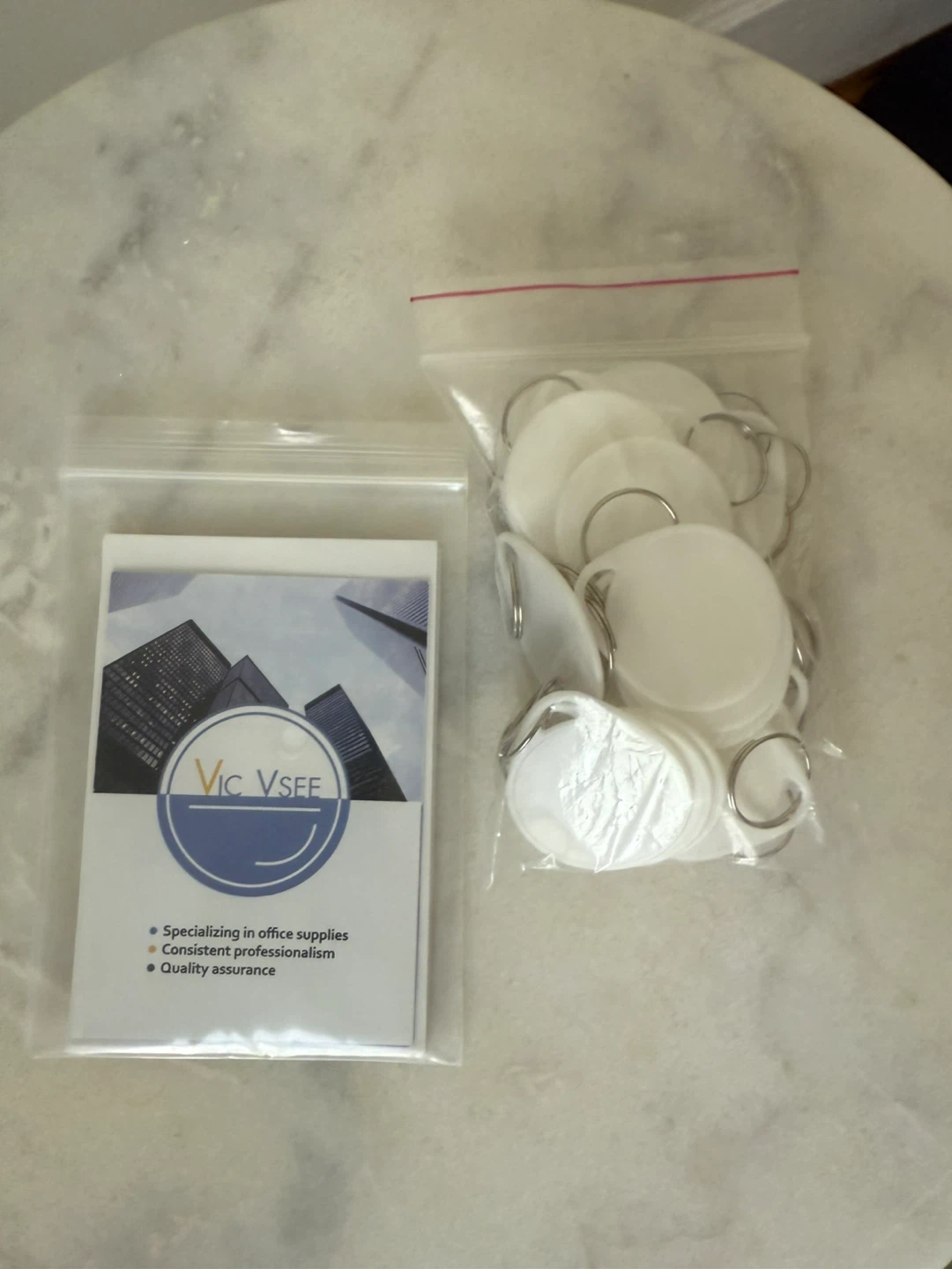 Key Tags w/ key rings and labels - photo 3
