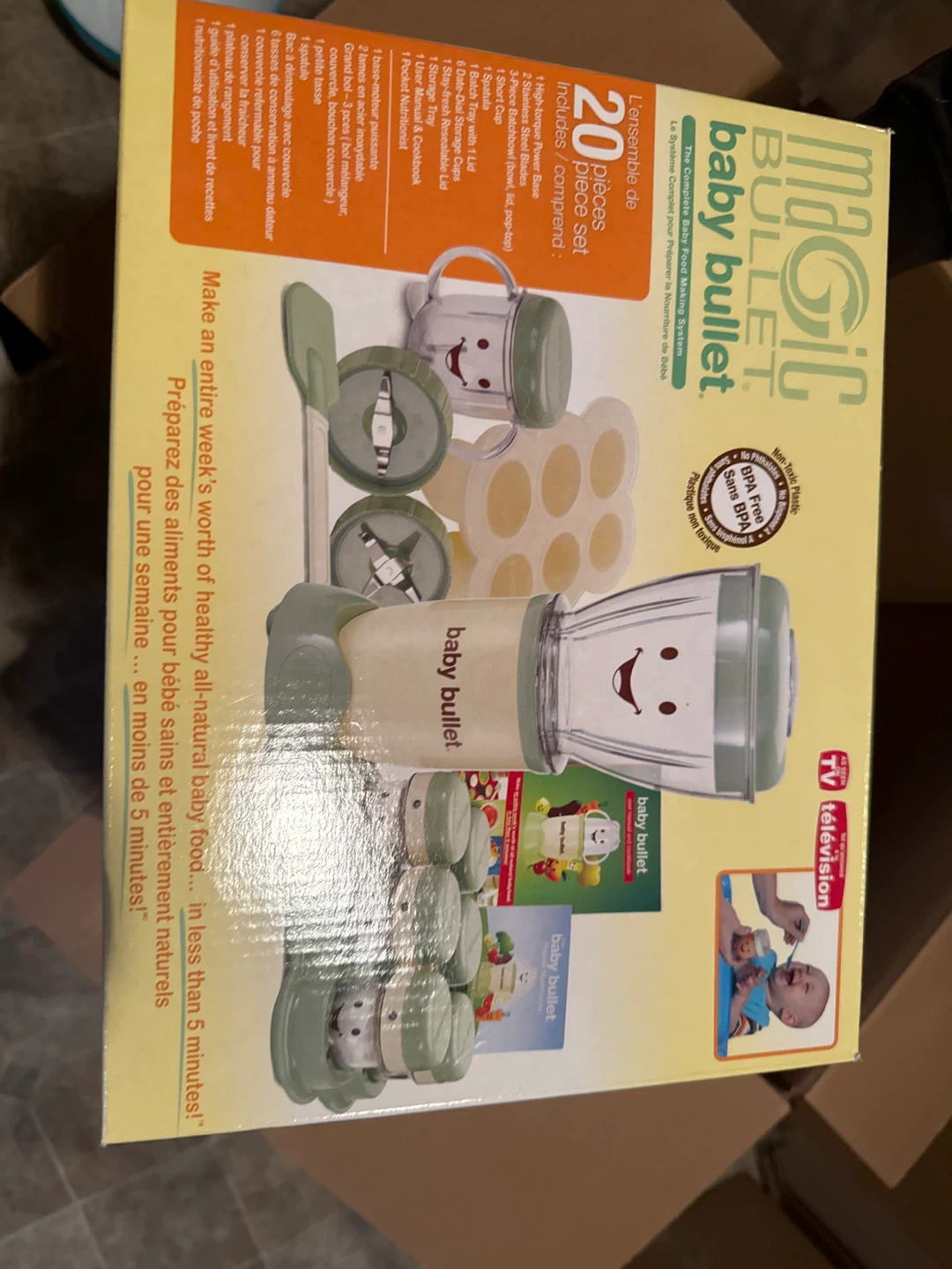 Magic Bullet Baby Bullet 20-Piece Food Making System