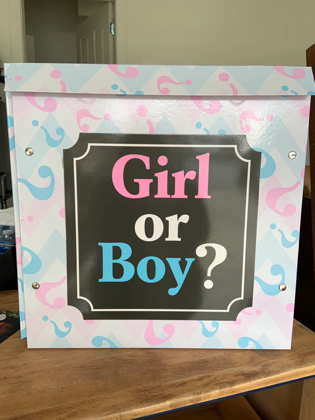 Gender Reveal Box