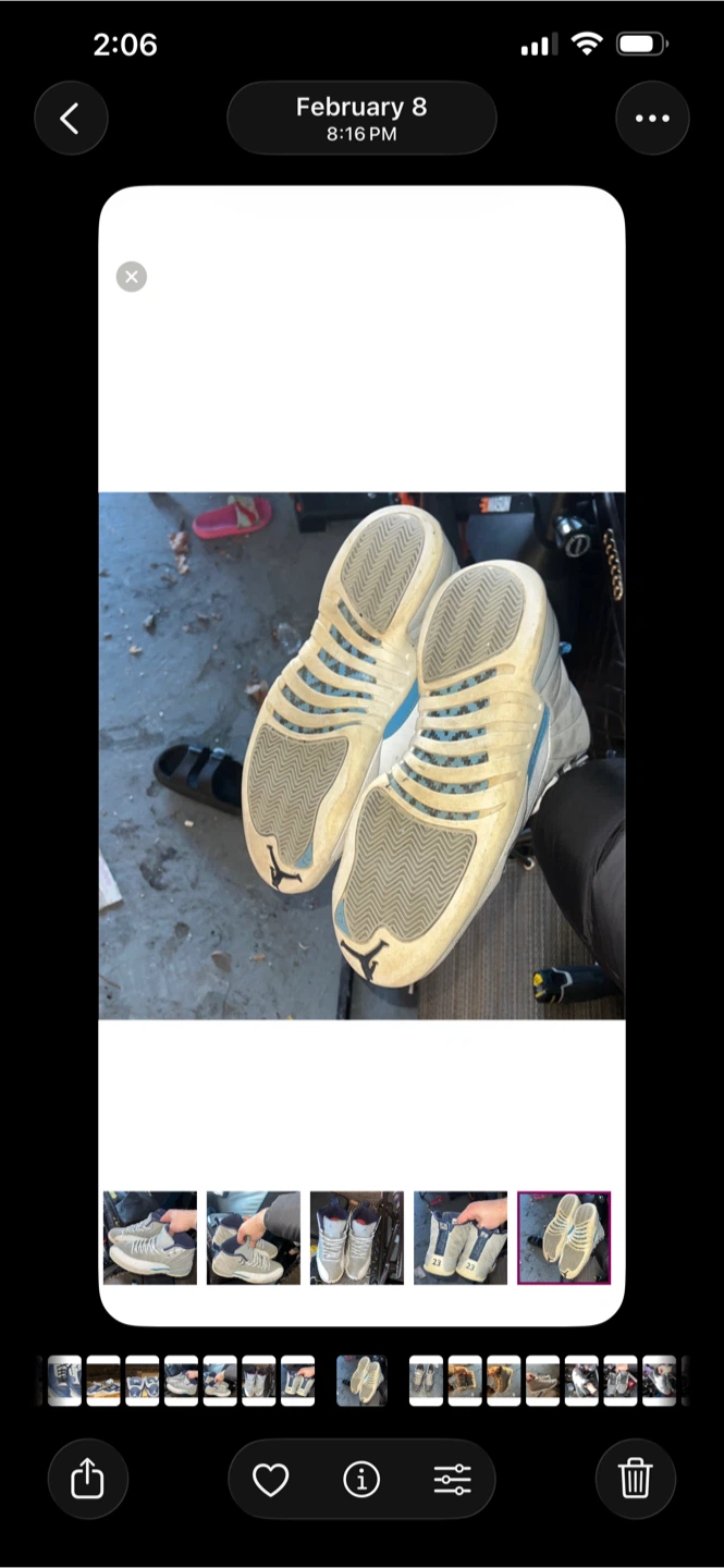 Air Jordan 12 "French Blue" Sneakers
