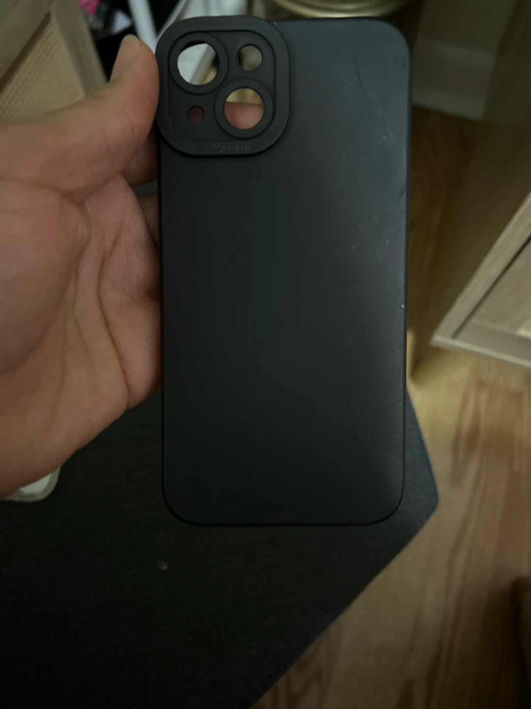 Black Camera Lens Protector Case