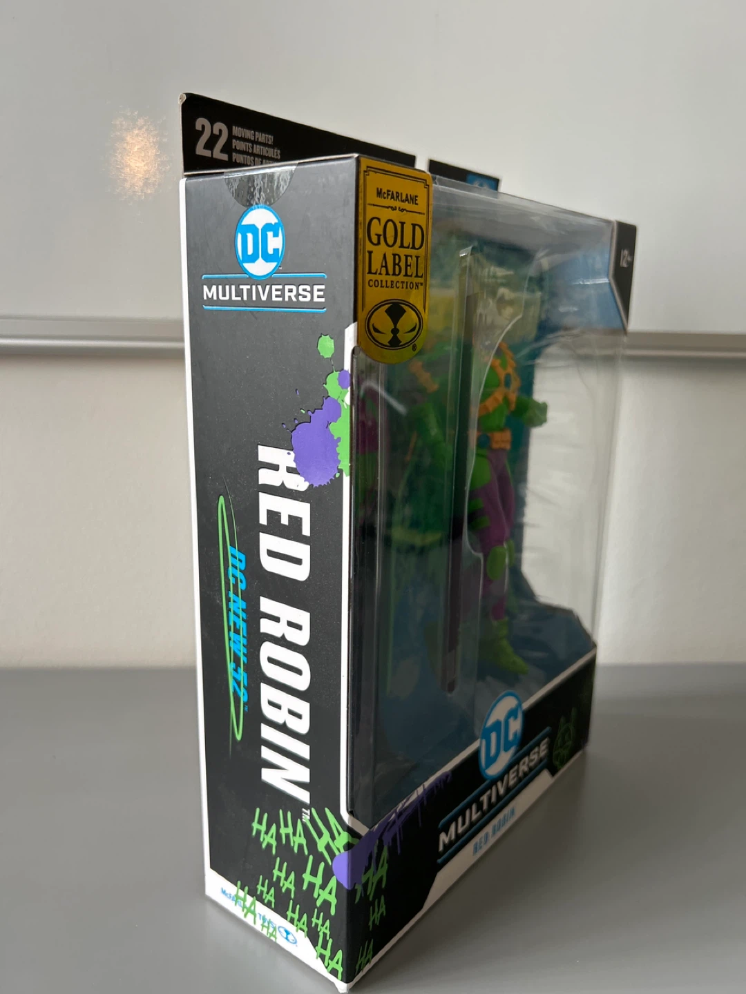 McFarlane DC Multiverse Joker Red Robin Gold Label Action Figure - photo 2