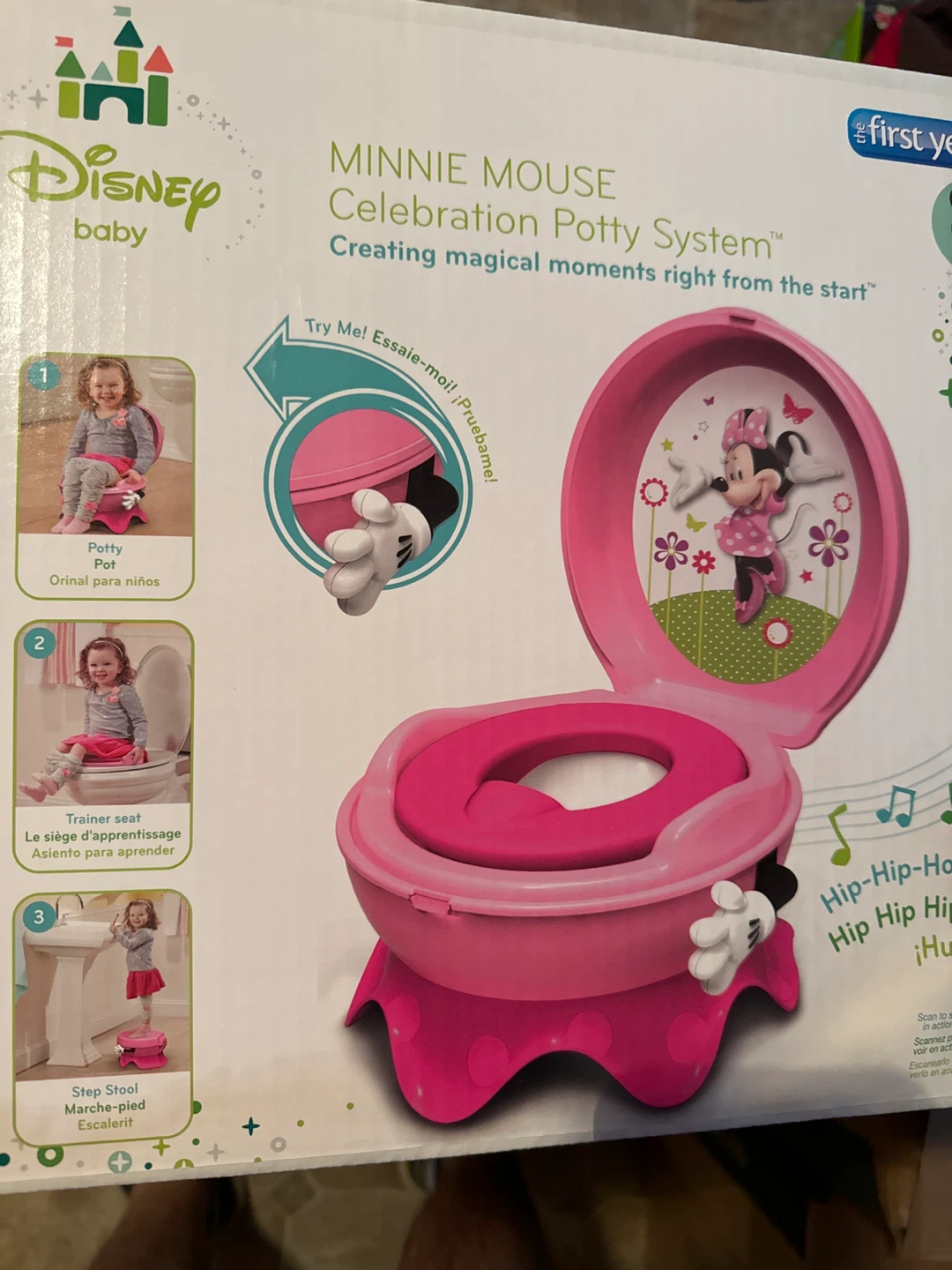 Disney Baby Minnie Mouse Celebration Potty System