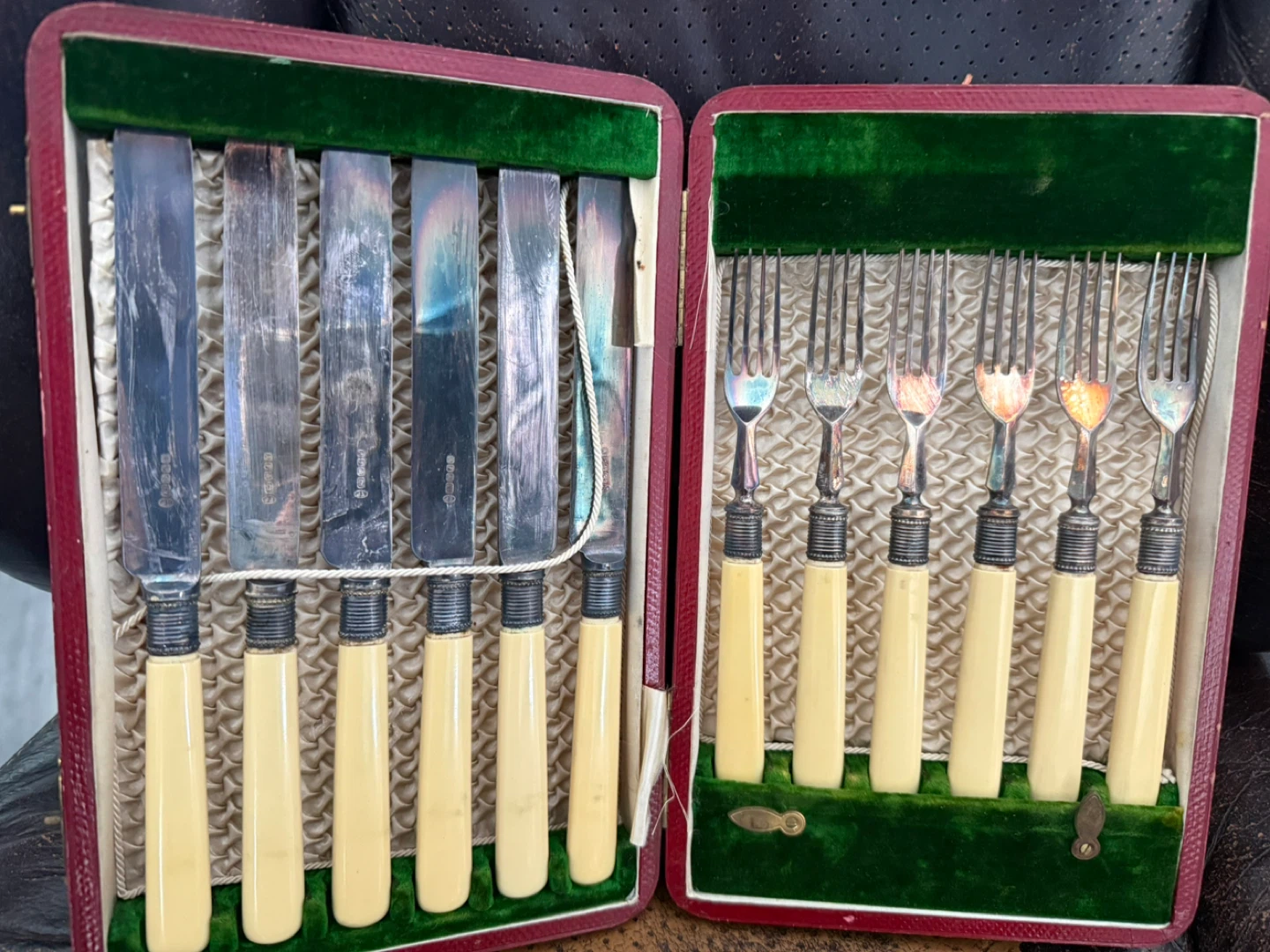 Vintage Silver Plated Cutlery Set