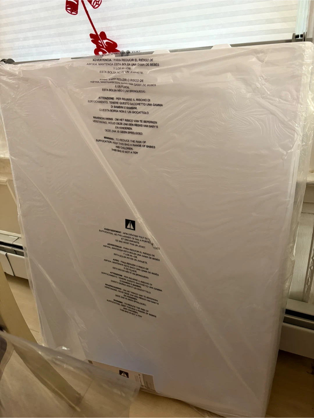 Upgraded 18% Thickened Folding Table 6ft - Pearl White - photo 5