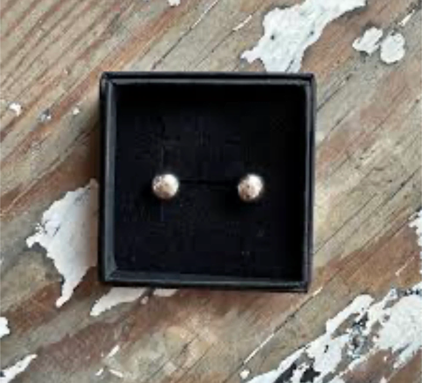 Silver Ball Stud Earrings - photo 3