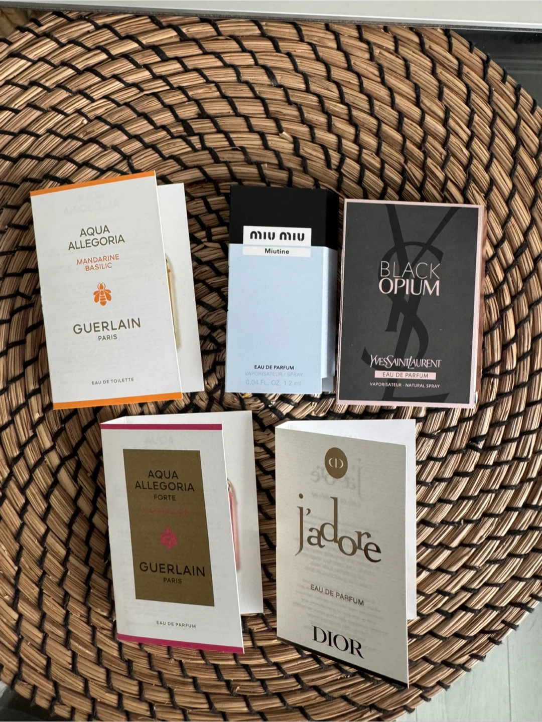 Perfume testers - $10 for all 5