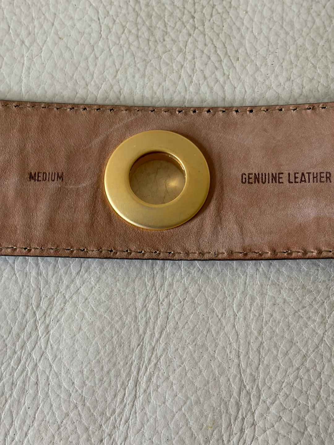 Donna Karan New York Medium Genuine Leather Belt - photo 3