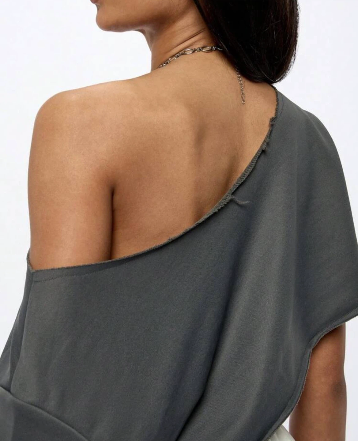 Off-Shoulder Crop Top 🩶 - photo 2