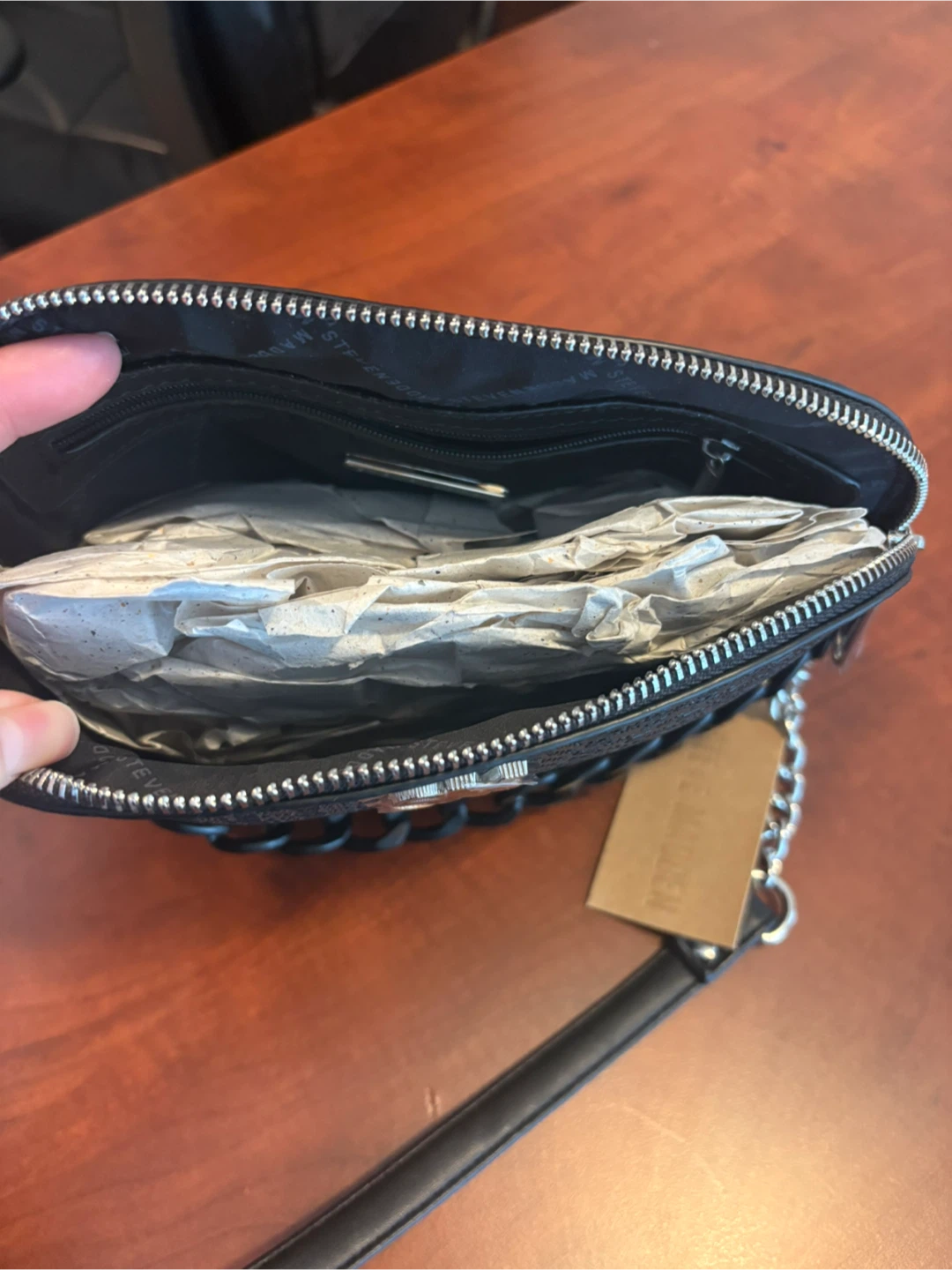 BRAND NEW Steve Madden Black Bag - photo 5
