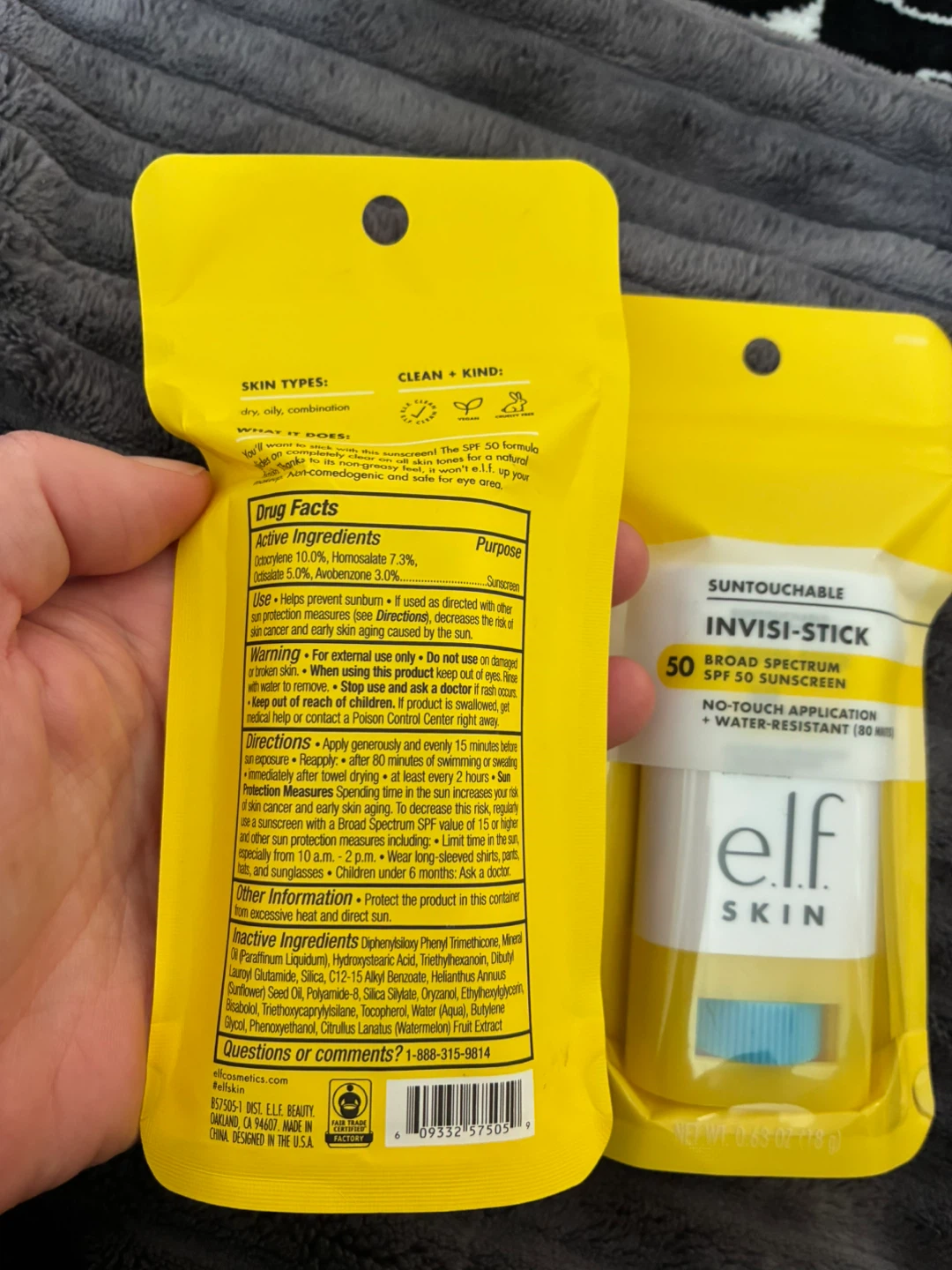 $10 each e.l.f. Skin "Invisi-Stick" SPF 50 Sunscreen - photo 2