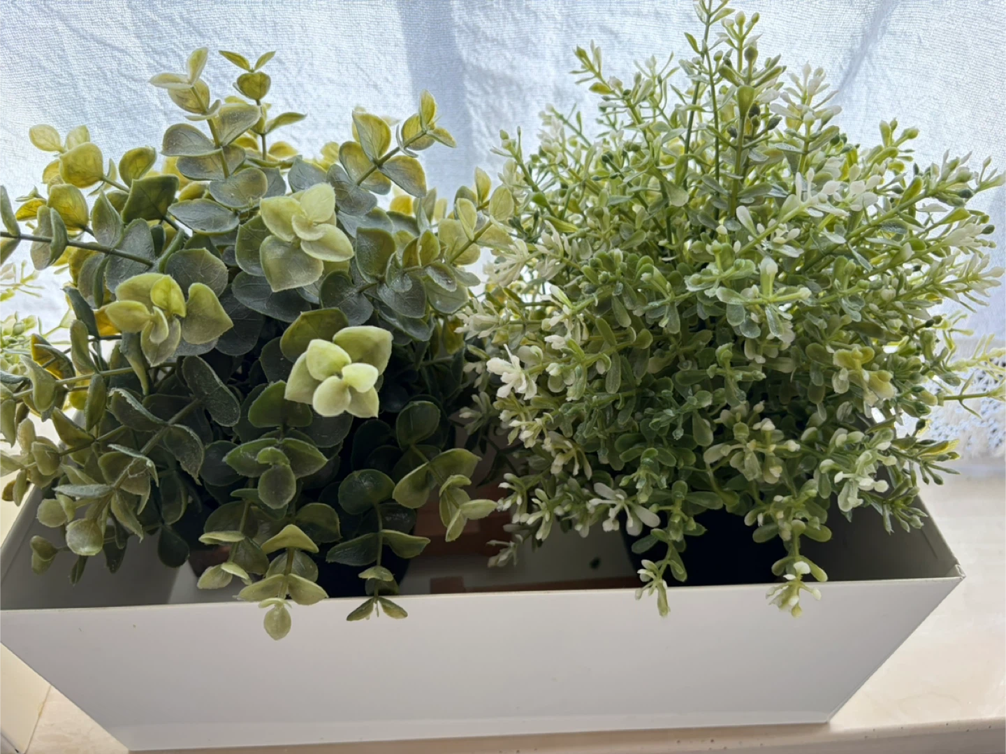 IKEA - 4 artificial plants & 2 pots for - photo 4