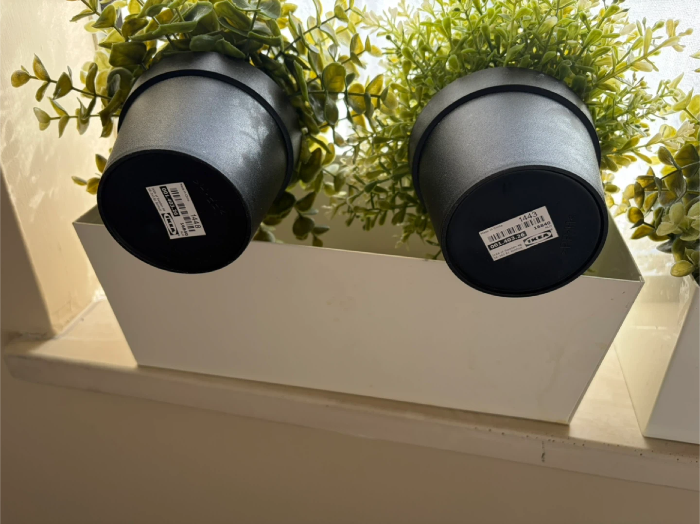 IKEA - 4 artificial plants & 2 pots for - photo 2
