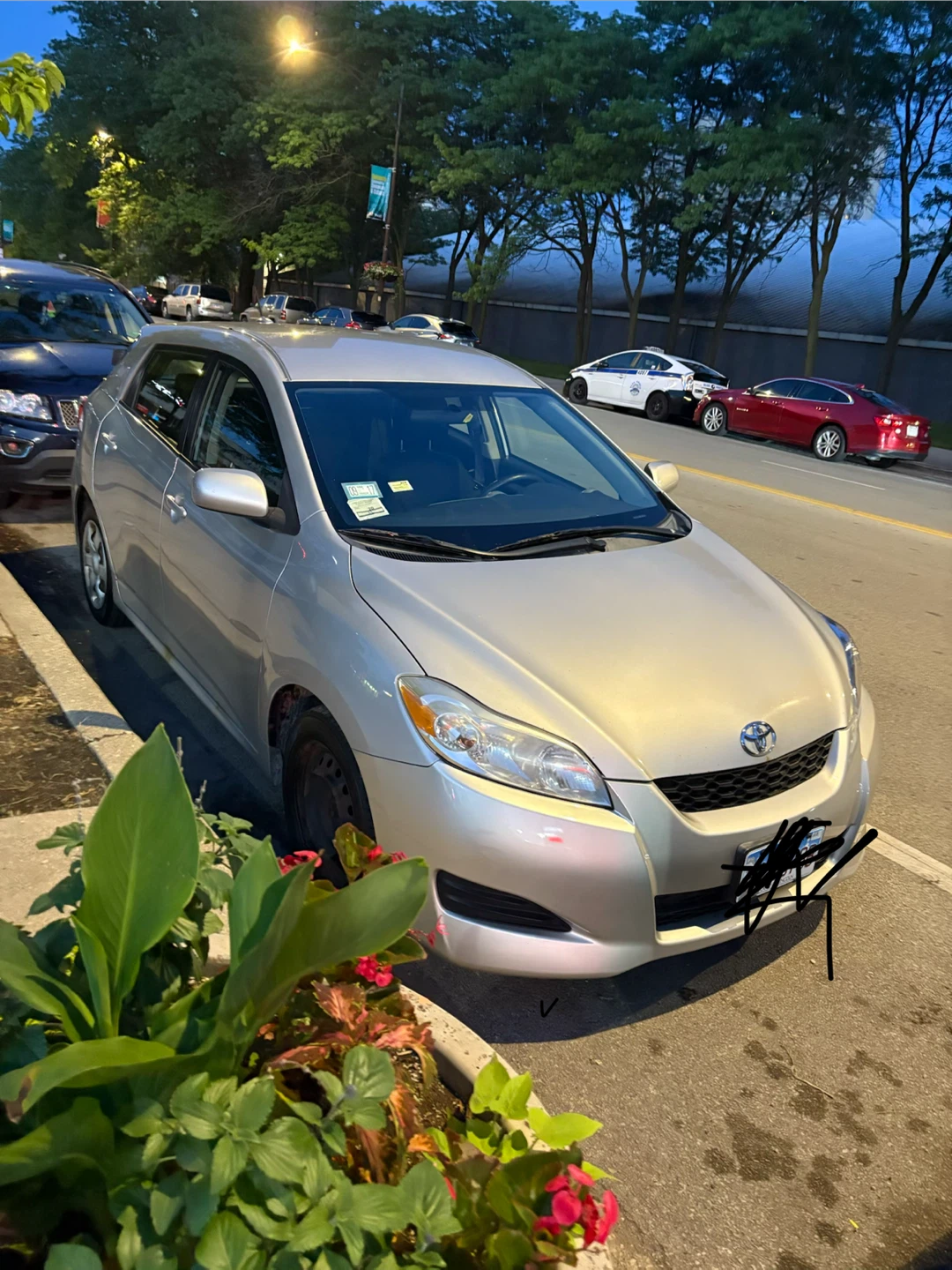 Toyota Matrix Silver