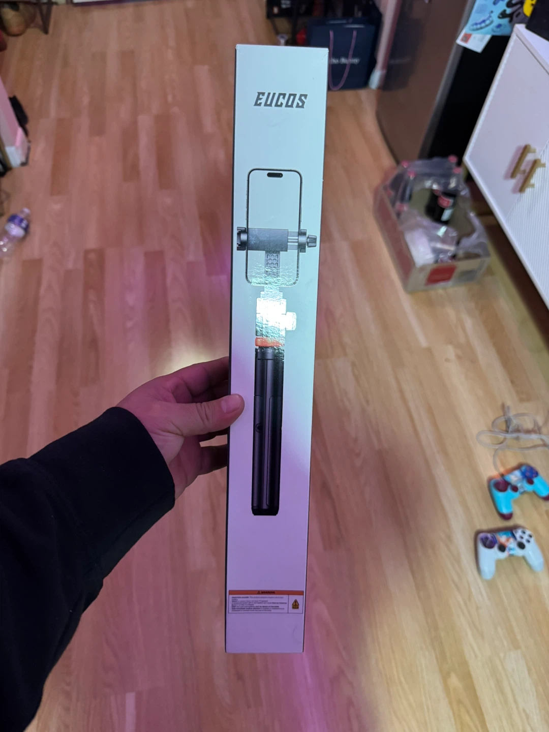 EUCOS 62" Tripod Stand with Separate Remote Control
