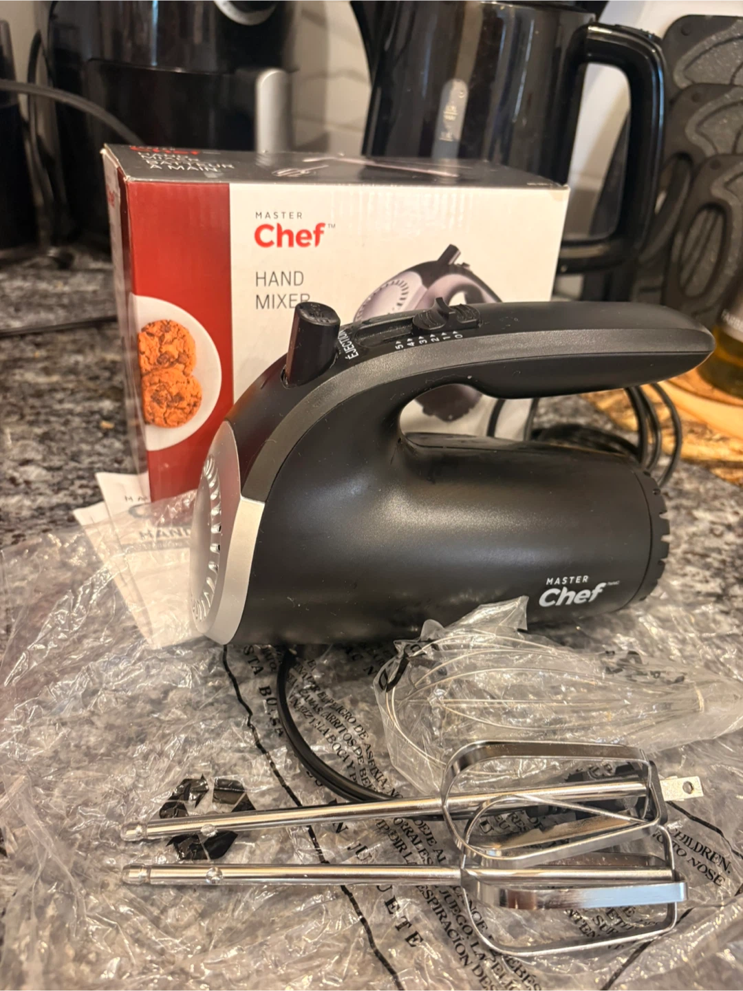 Master Chef Hand Mixer with Beaters - photo 3