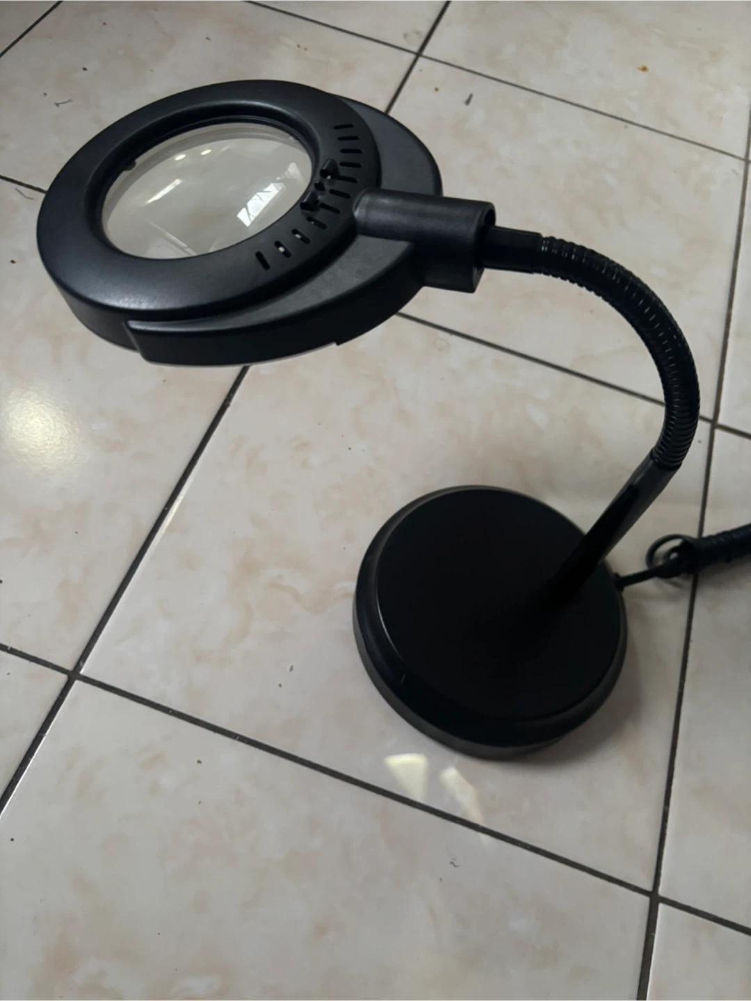 Black Magnifying Lamp