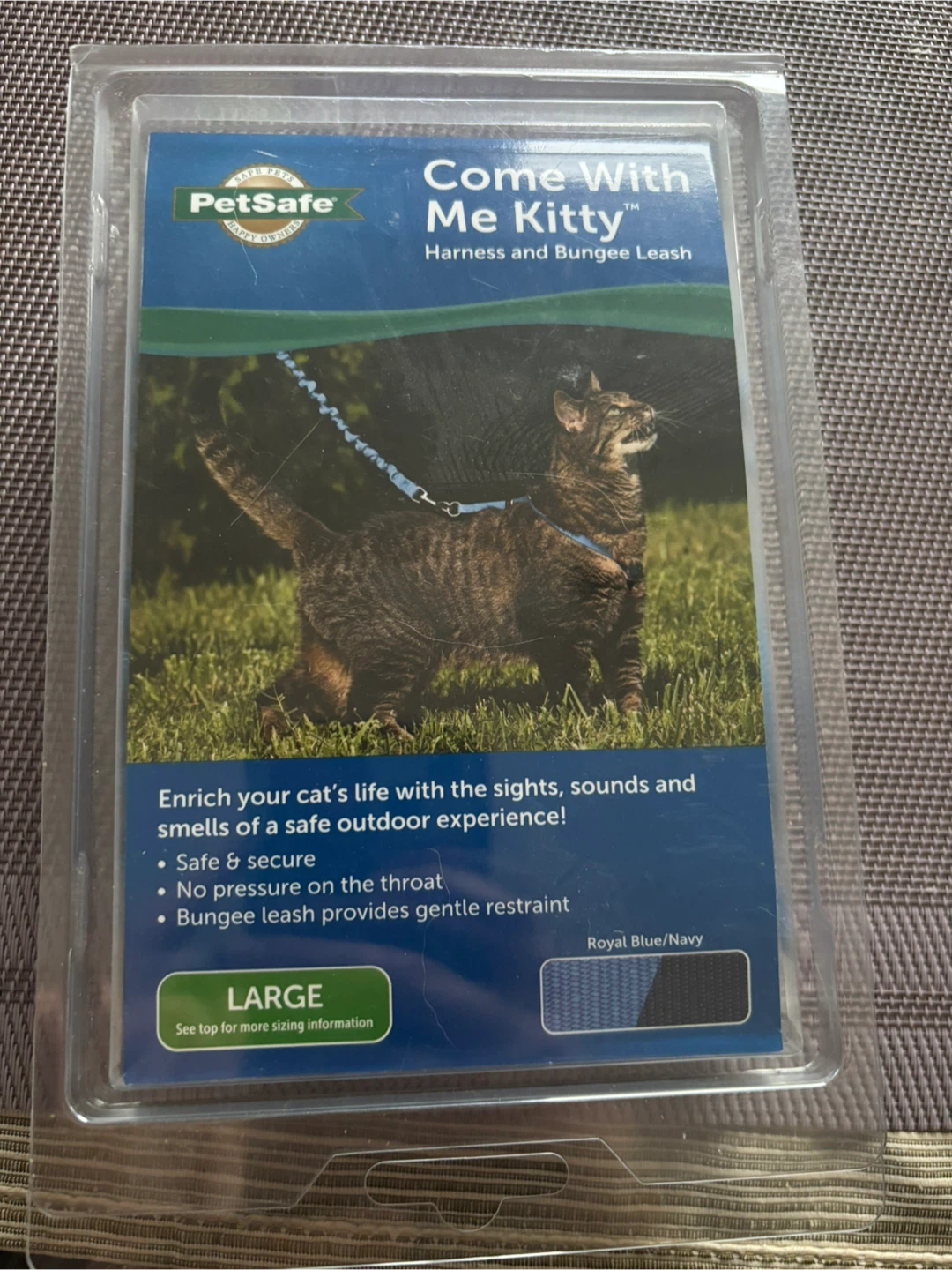 PetSafe Come With Me Kitty Harness and Bungee Leash - Large