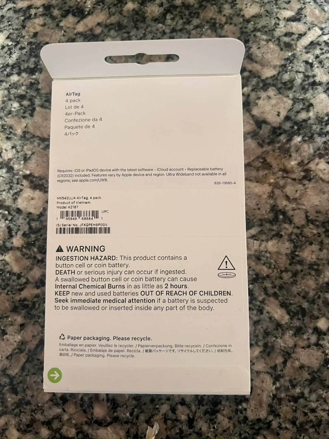 Apple AirTag 4 Pack - photo 2