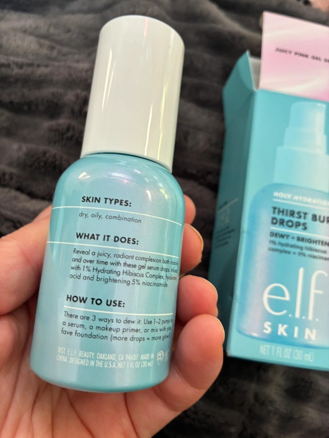 e.l.f. Thirst Burst Drops Dewy + Brightening Gel Serum - photo 3