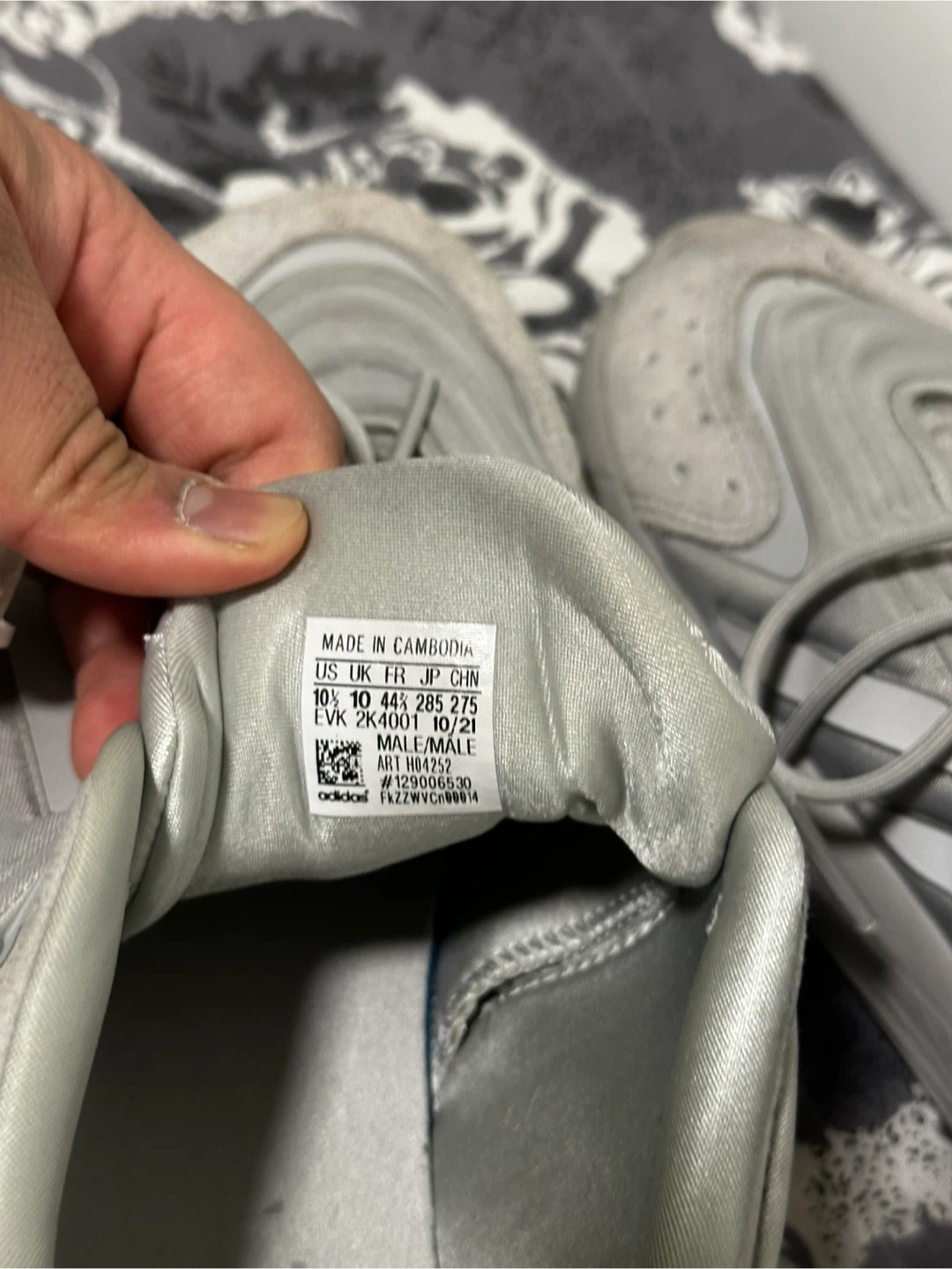Adidas Ozelia Men's Shoes - Grey US10.5 - photo 4