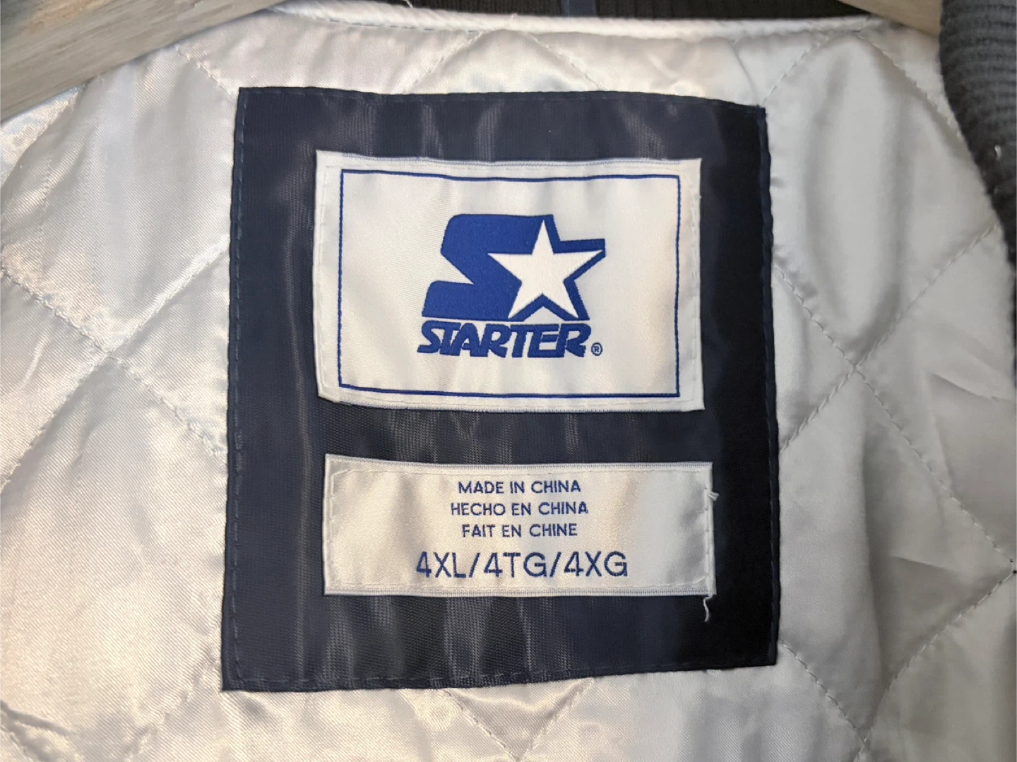 BNWT Authentic Starter New York Yankees Dugout Jacket Size 4XL - photo 5
