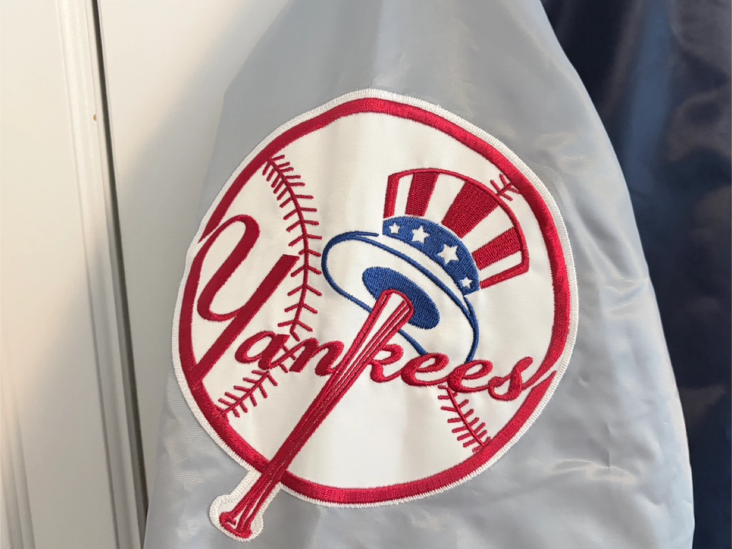 BNWT Authentic Starter New York Yankees Dugout Jacket Size 4XL - photo 3