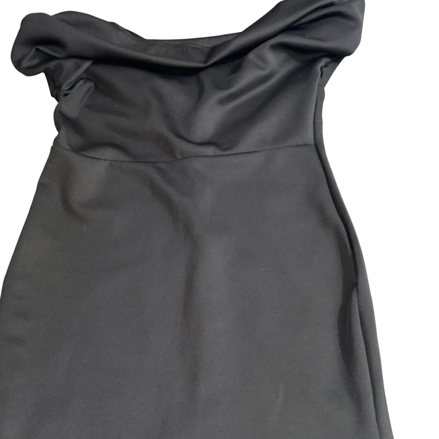 Black Off-the-Shoulder Mermaid Gown - photo 4