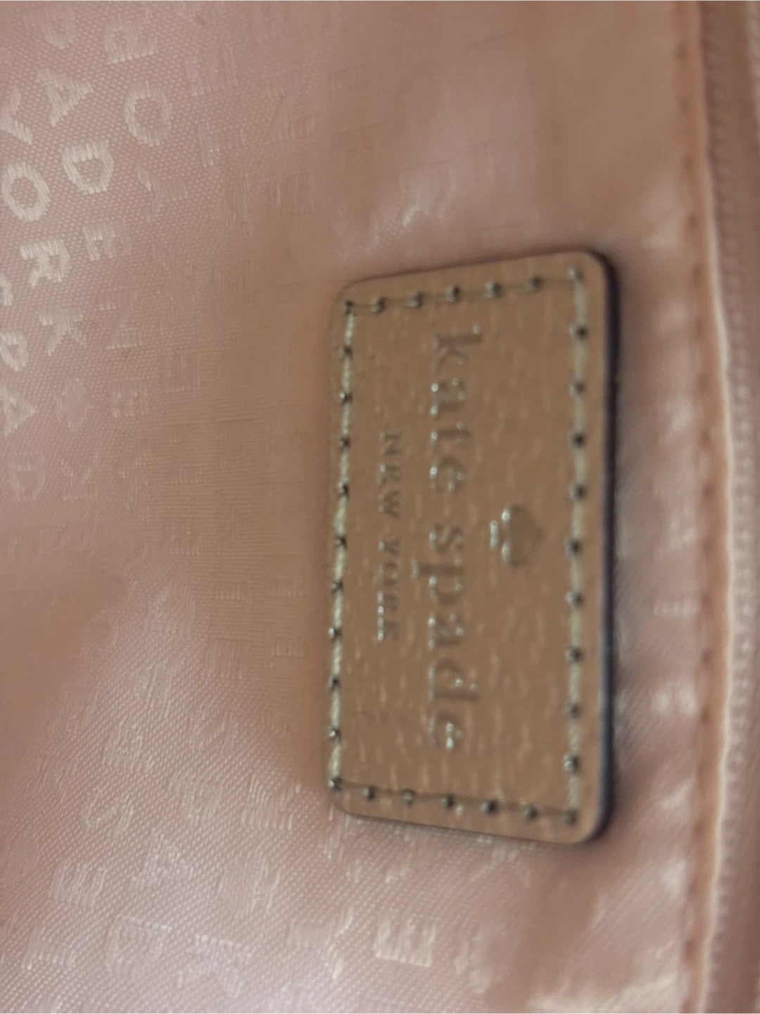 Kate Spade New York Gold Metallic Leather Tote Handbag - photo 2