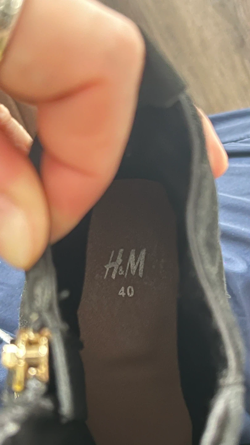 H&M suede black boots - photo 5