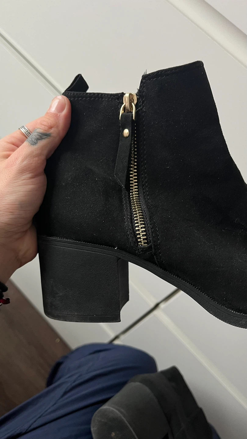 H&M suede black boots - photo 3