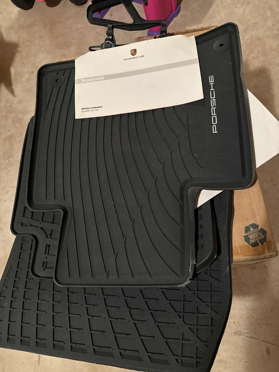 Porsche All Weather Floor Mats - photo 3
