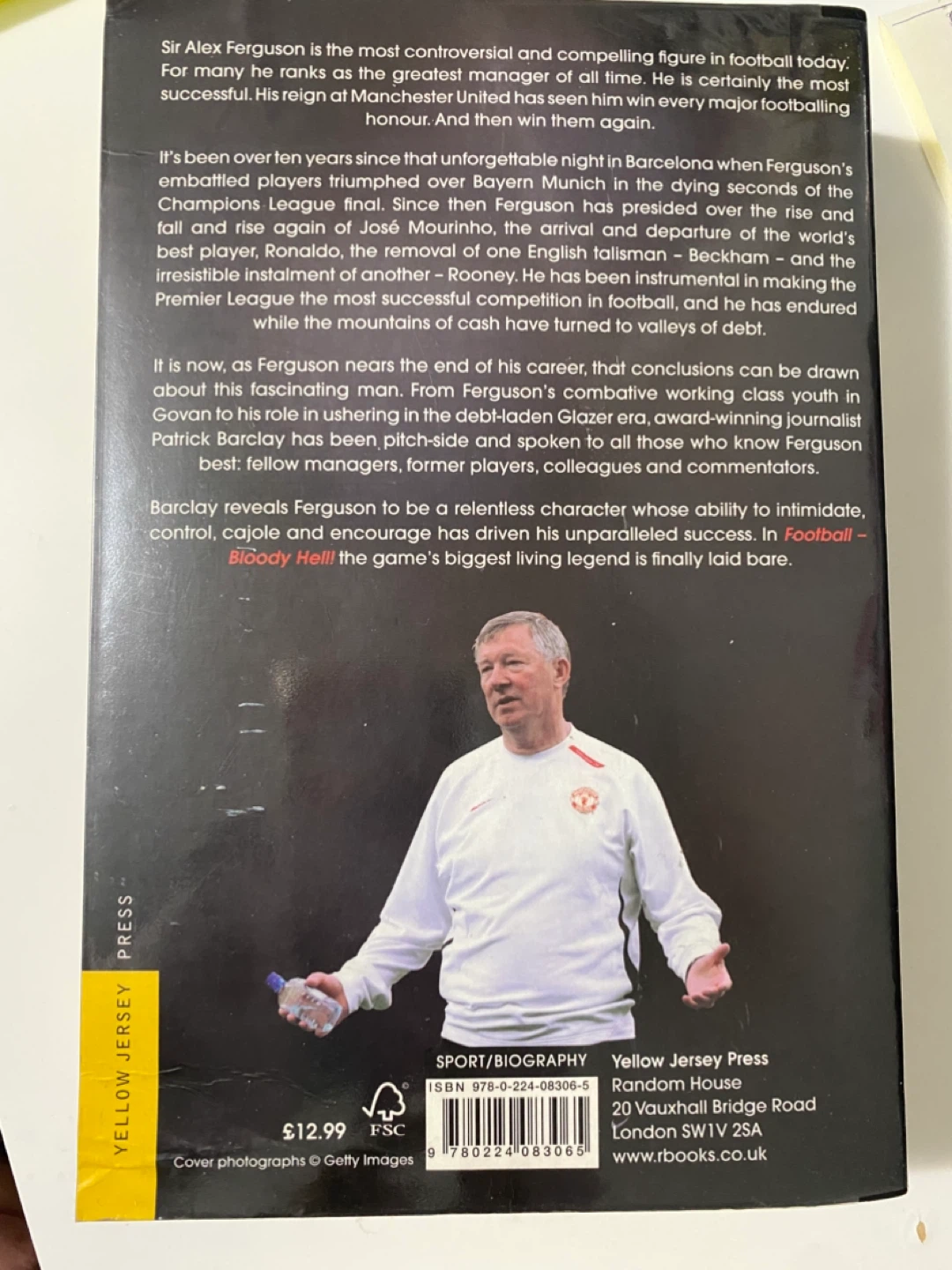 The Biography of Alex Ferguson by Patrick Barclay - photo 2
