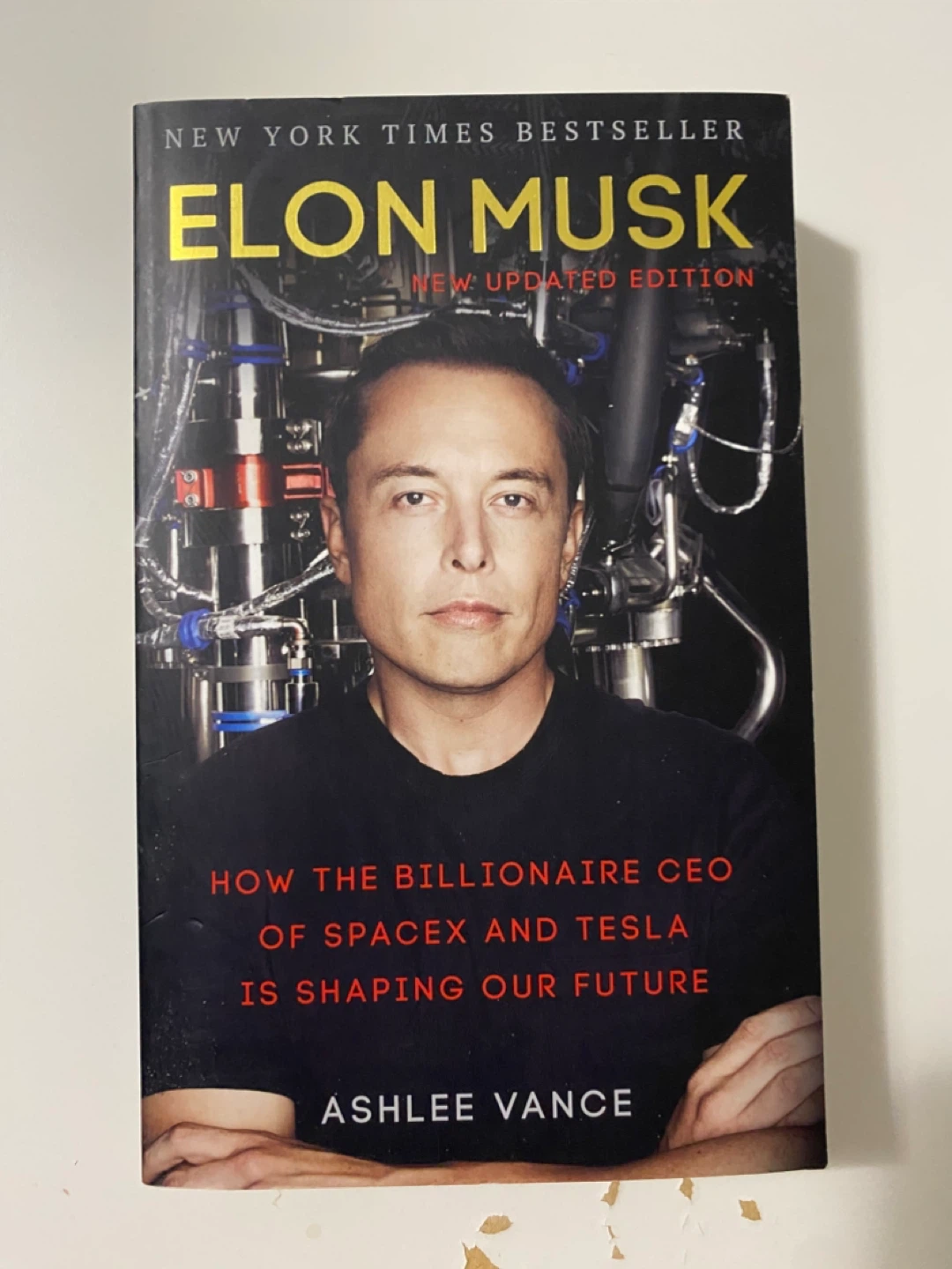 Elon Musk: Inventing the Future Book by Ashlee Vance