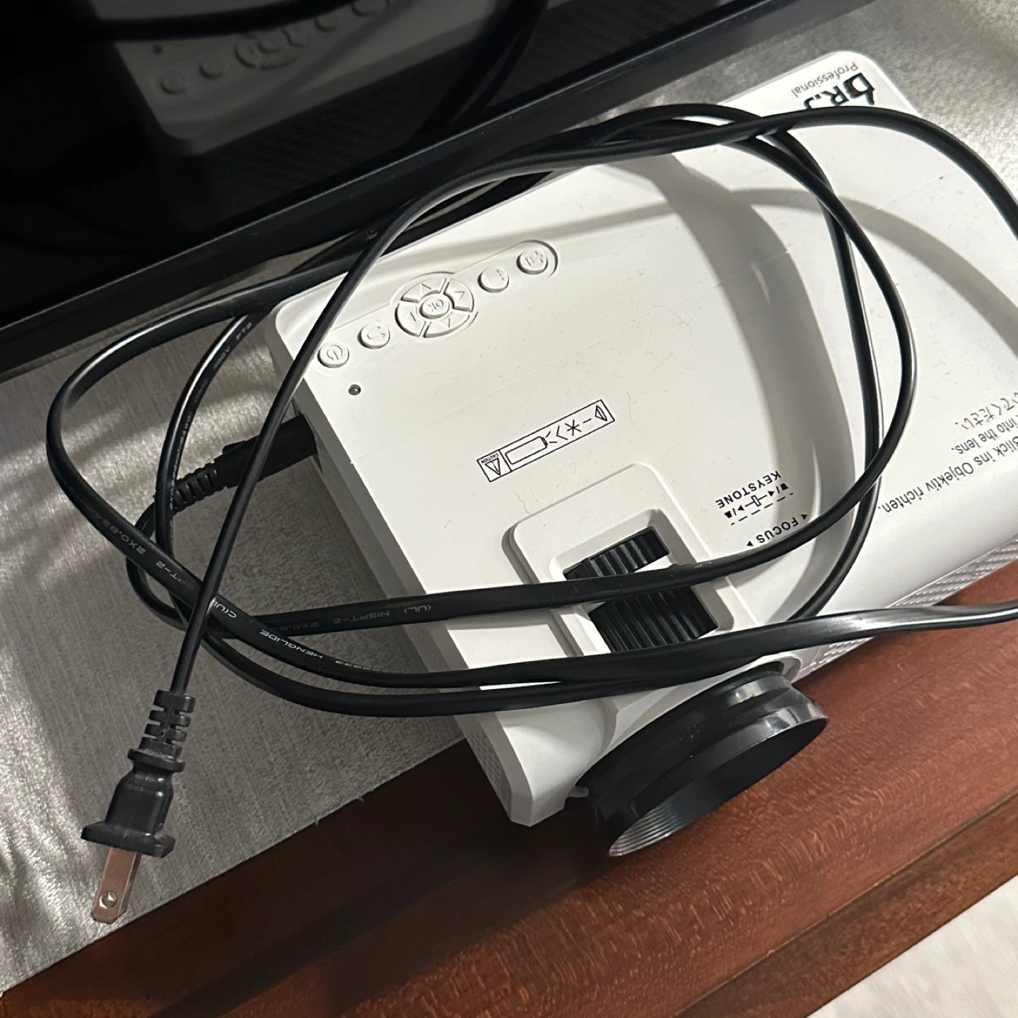 DR.J Professional White Projector - photo 2
