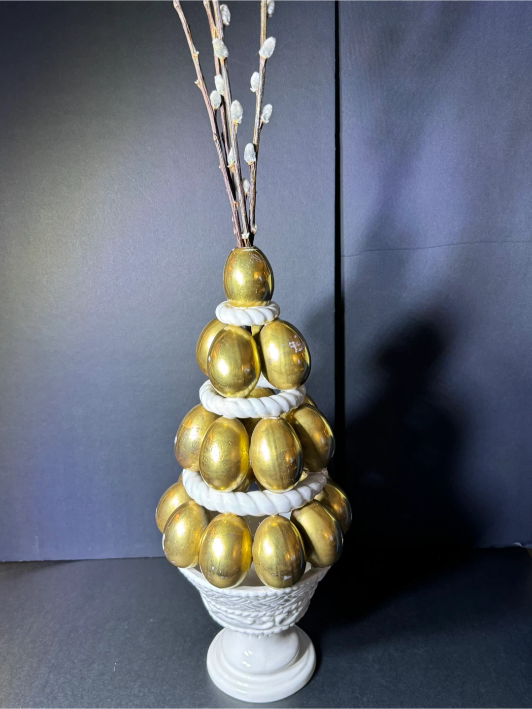 Vintage Paul's Italy Decorative Egg Tree
