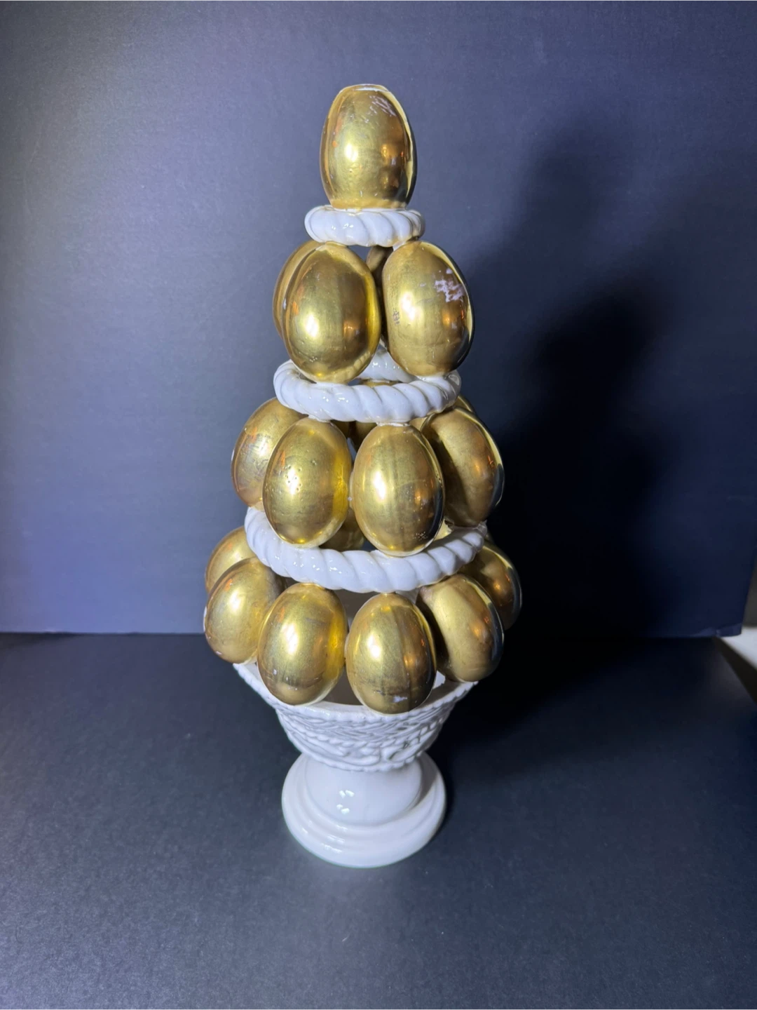 Vintage Paul's Italy Decorative Egg Tree - photo 4