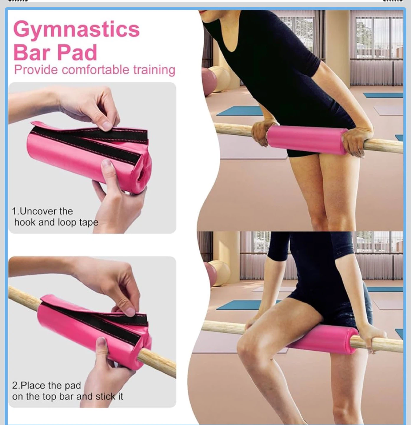 RINREA Gymnastics Kip Bar for Kids - photo 5