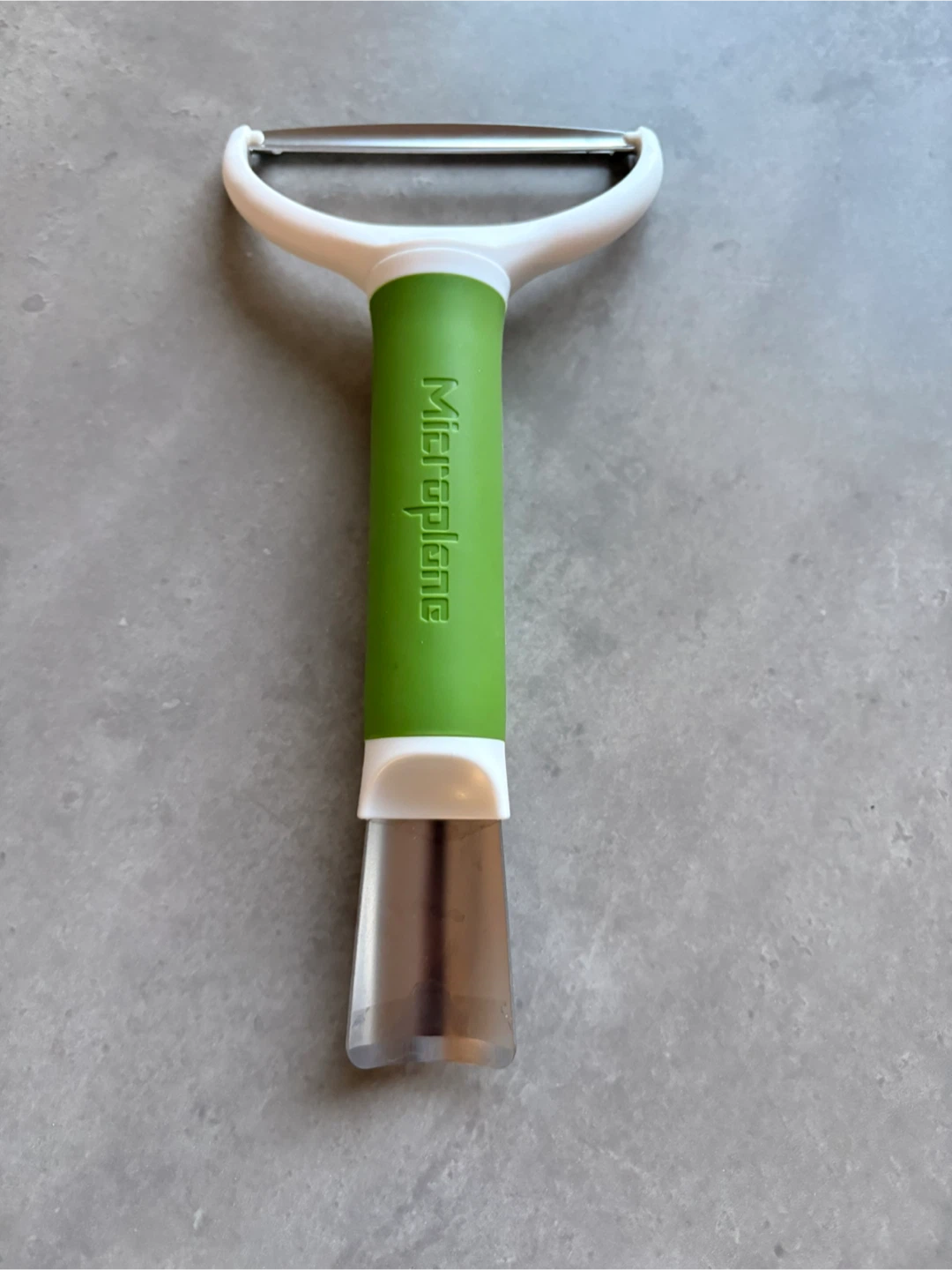Microplane Vegetable Peeler – Stainless Steel Y Peeler - photo 2