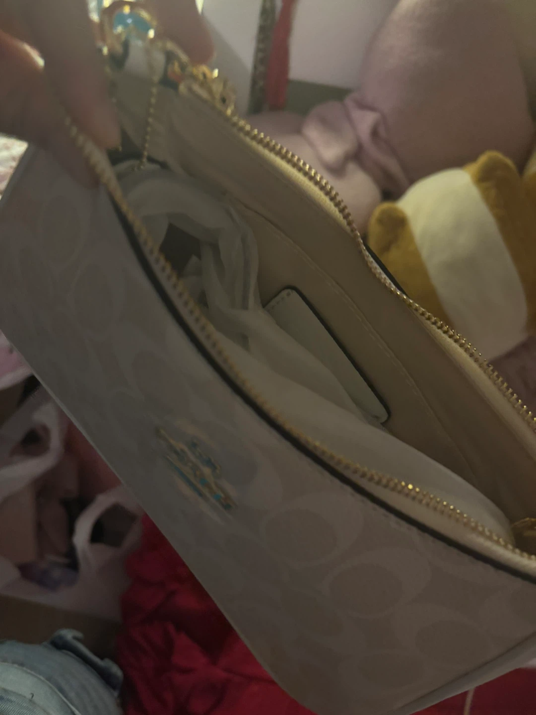 Coach Monogram Shoulder Bag - photo 3