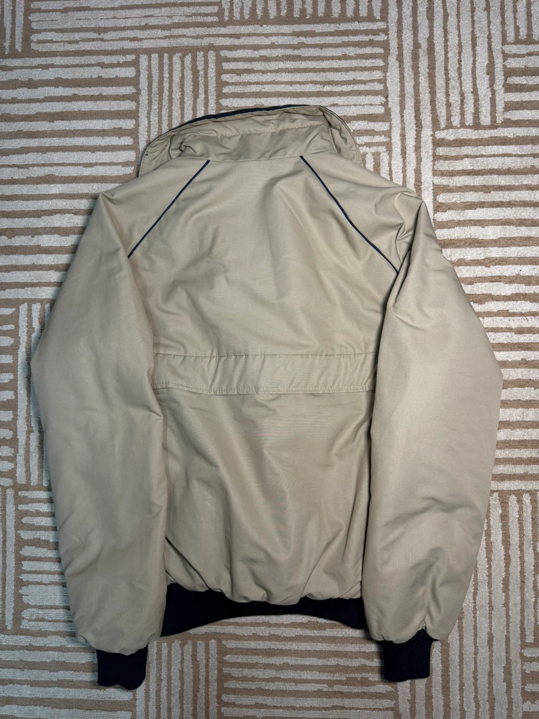Vintage Rice Action II Mens Anorak Ski Jacket Tan Size Medium - photo 2