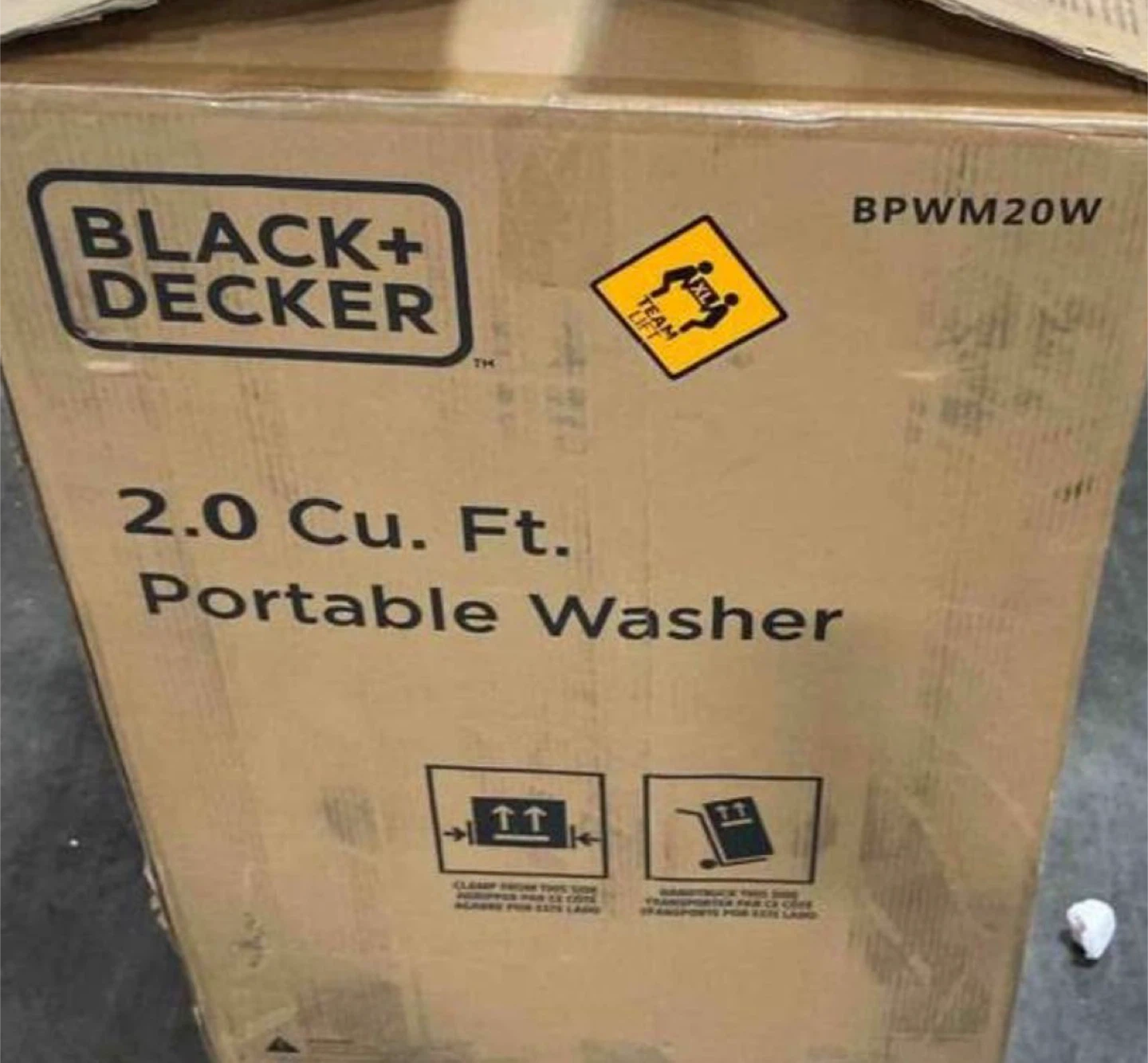 BLACK+DECKER 2.0 Cu. Ft. Portable Washer - photo 3